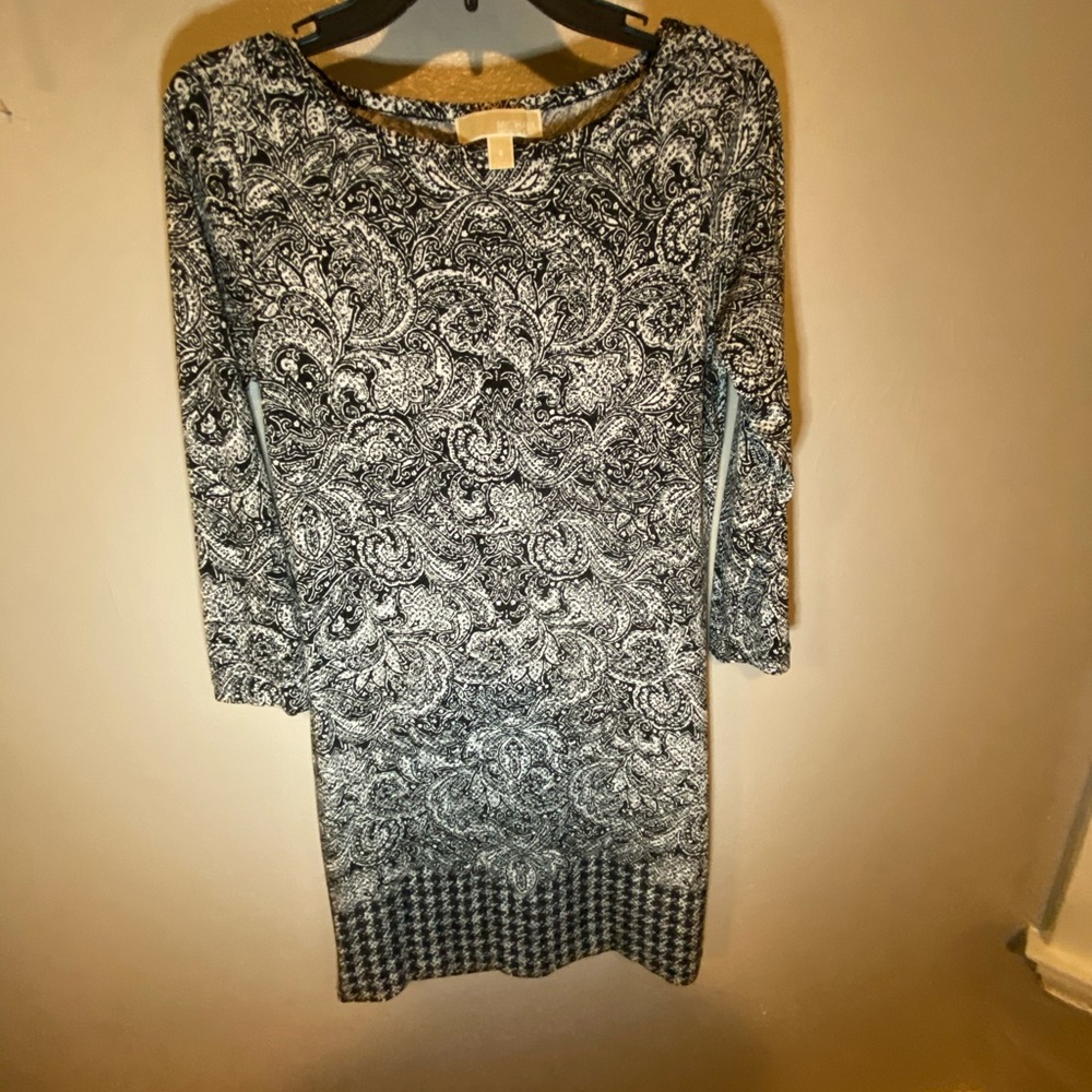 Michael Kors Black and White Dress